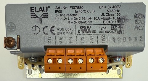 Elau netzdrossel line - netzdrossel, 3~