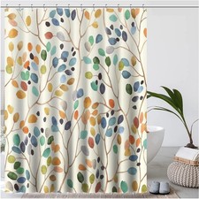 Duschvorhang beige bunt - beige,