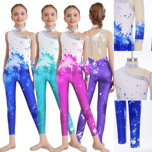 Kinder mädchen body glänzend - body,