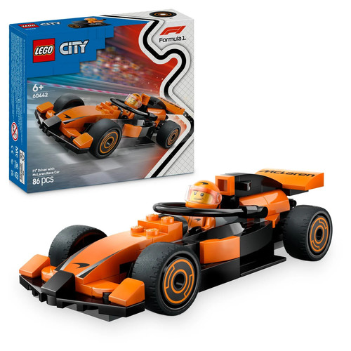 Lego city rennfahrer mit - f1,