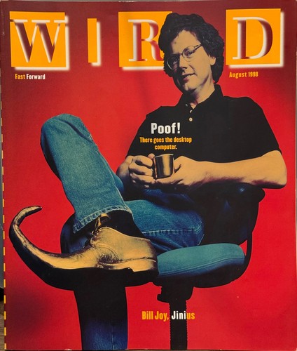 Wired magazine aug - magazine, 1998