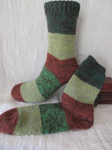 Wollsocken handgestrickt