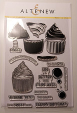 ALTENEW Layering Cupcake Stempel-Set Layered Cupcake 14,5 cm x 20,5 cm