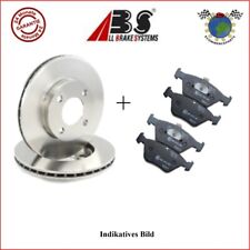Kit Bremsscheiben Und Bremsbeläge Vorne Abs Für Fiat Punto Marea Bravo Bravad2