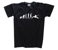 White Edition Evolution Kajak II Kayak Rudern Kanu Primat zum Menschen T-Shirt