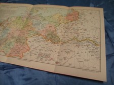 Garnison - Karte , Antik Druck Graphik  von 1895 ,  # 213  Dokument / Rarität