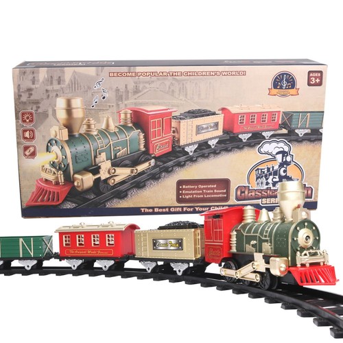 Elektrischer zug set eisenbahn - zug,