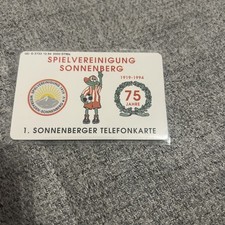 Telefonkarte O2733 12.94 Spielvereinigung Sonnenberg Voll Auflage 2000 Stück