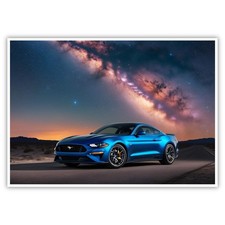 Fahrzeug Auto A4 Kunstdruck