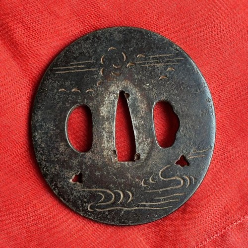 Tsuba tachikawa stil - tachikawa, mitte