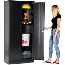 71in Aktenschrank Büroschrank Metallschrank Werkzeugschrank Stahlschrank Spind