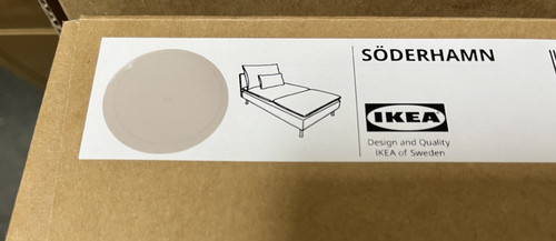 Ikea soderhamn chaiselongue - soderhamn,
