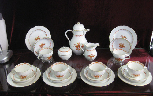 Meissen indisch reich koralle - meissen,