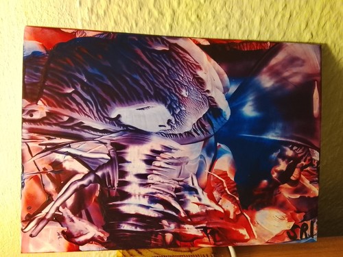Skelett original abstrakt - original,