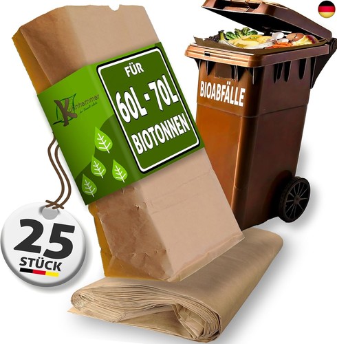 Biotonnenmüllsäcke 60l 70l - biotonnenmüllsäcke,