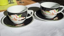 Rosenthal "EPOQUE" - 2x - Kaffee-/Cappuccinogedeck - Carla Manco - 1999/2000