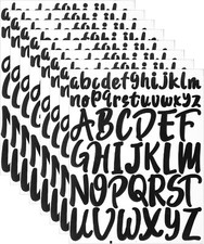 8 stück großbuchstaben