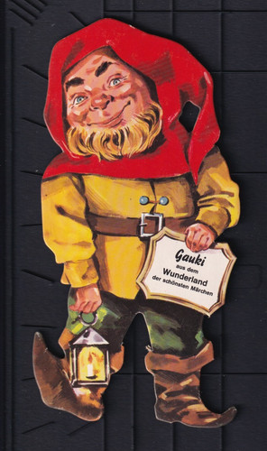 Gestanzte werbefigur gauki - gestanzte,