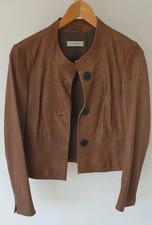 Lederjacke René Lezard braun