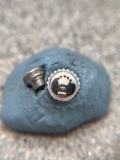 #1665 ORIGINAL ROLEX 24-530-0 KRONE & TUBUS CROWN TUBE STAHL OYSTER 5,3mm F