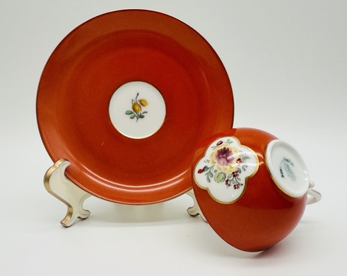 Vintage nymphenburg rubinrot - vintage,
