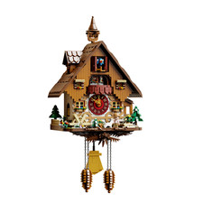 Pantasy 85027 Retro Kuckucksuhr Cuckoo Clock