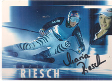 Autogramm Maria Riesch Skirennfahrerin Originalunterschrift