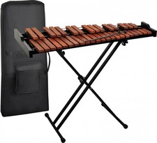 B-Ware Steinbach Xylophon Set 37 Klangplatten braun Holz zweireihig mit Tasche u