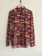Paul Smith Langarmshirt Mehrfarbig Material Grafik Large