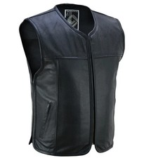 Biker Lederweste Herren