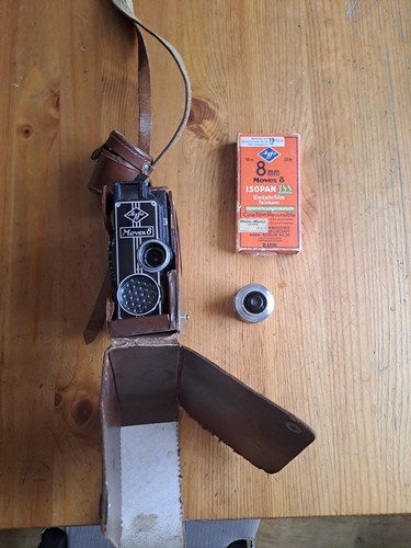 Agfa movex filmkamera set - movex, 8