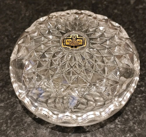 Vintage bleikristall schale - schale,