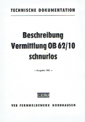 Veb fernmeldewerk nordhausen - veb,
