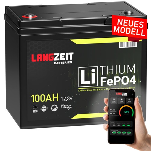 Lifepo4 100ah 12v langzeit - lifepo4,