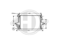 WASCHDÜSE SRA für Audi 08-13