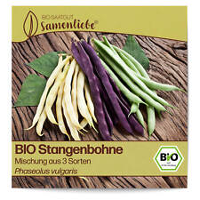 BIO Bohnen Samen Trio Mix