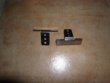 2 Neue Halter Griffmulde Grifflose Küche 2cm obere Halter stabiler Stahl 