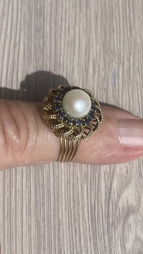 Vintage massiver 18k - , gold