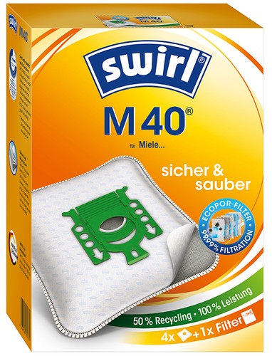 Swirl staubsaugerbeutel 40 - swirl, m
