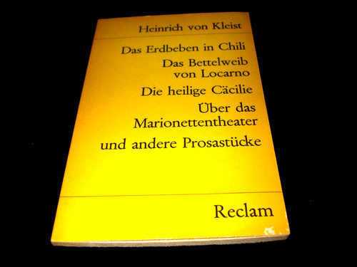Heinrich von kleist das - von,