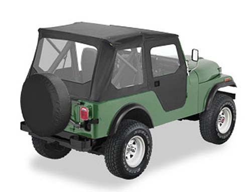 Tigertop softtop schwarz - schwarz, o