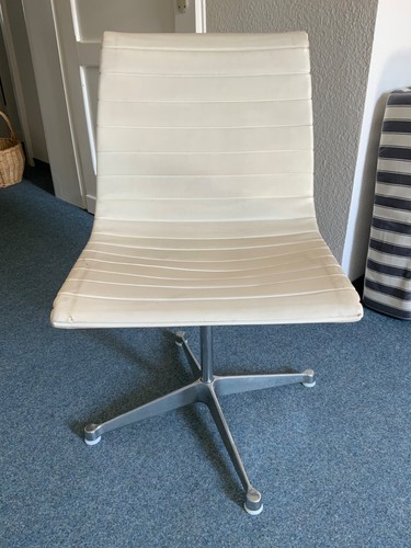 Eames aluminium chair - chair, weiß