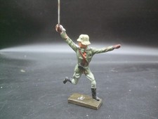 Lineol Soldat Offizier laufend