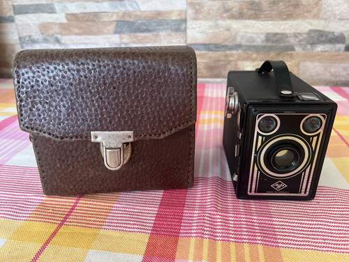 Agfa synchro boxkamera schwarz - synchro,