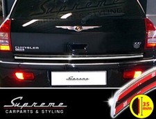 für CHRYSLER 300C 300 C Touring - 3M Chrom Zierleiste Heckleiste Tuning BREIT