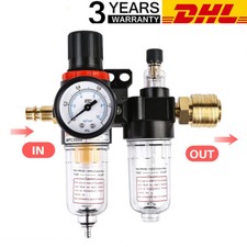 Drucklufttechnik Wartungseinheit Filter Öler Druckminderer Wasserabscheider Set