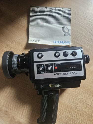 Porst sound videokamera mit - m8,