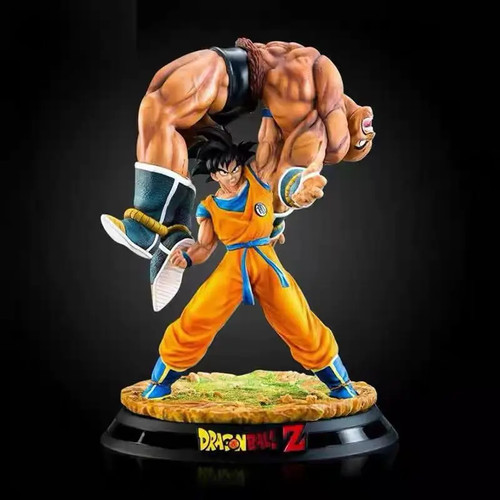 Dragon ball goku nappa figur - goku,