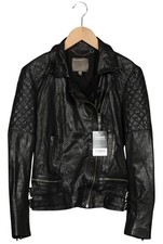 Muubaa Jacke Damen Anorak Jacket Kurzmantel Gr. EU 36 Leder Baumwoll... #mqbzxma