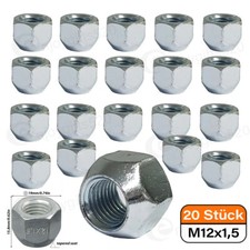 20 Radmuttern Kegelbund